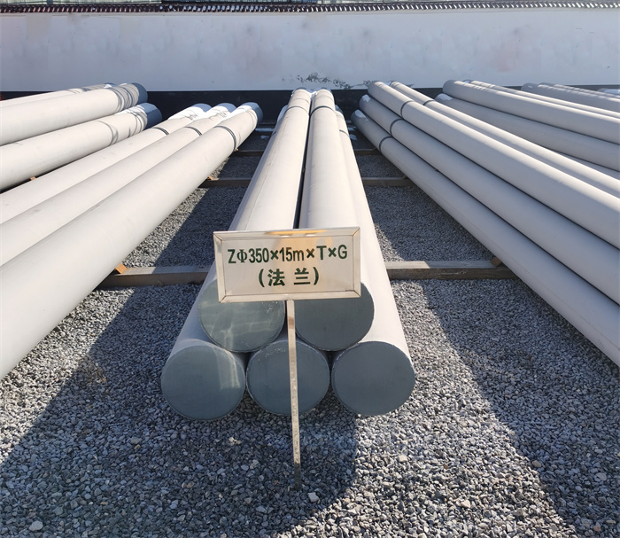 蓟州350×15米×T×G钢筋混凝土电线杆